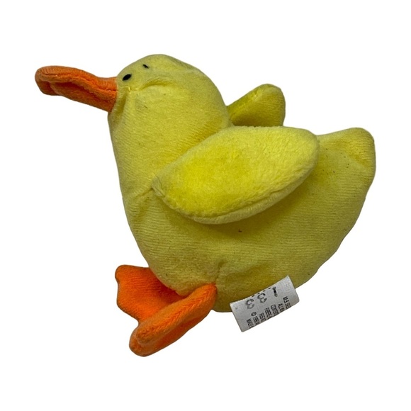 1993 Ty Teenie Beanie Babies Duck named Quacks Rare. - Picture 2 of 4